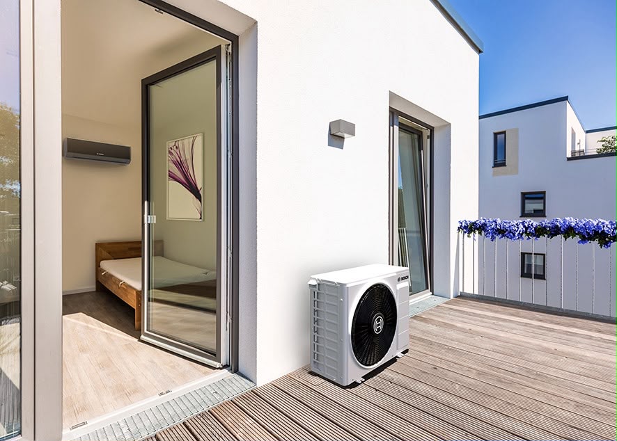 Air conditioning outdoor condenser unit