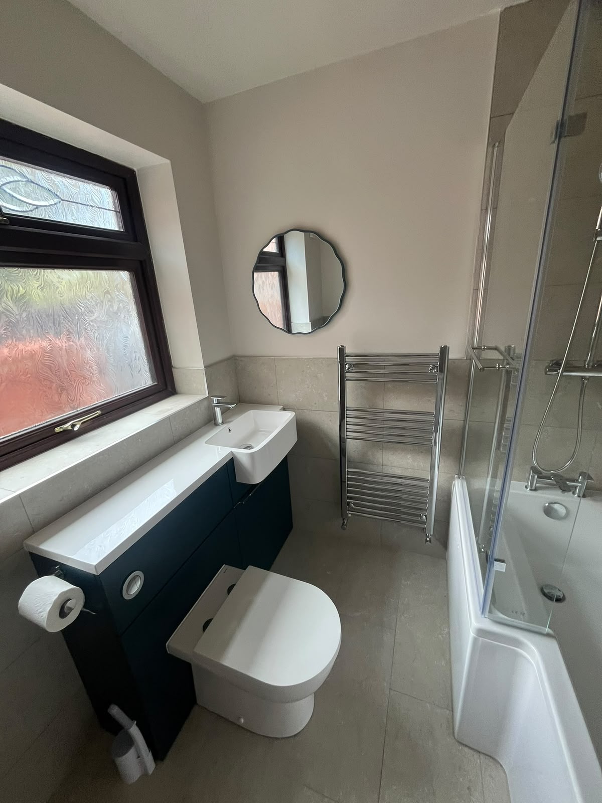 Full bathroom installation